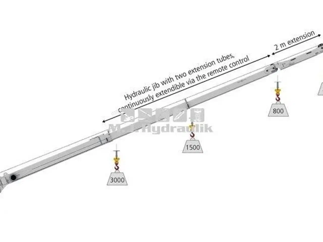 Billede 3 - Böcker AK 46/6000 lastbilkran/lastbillift
