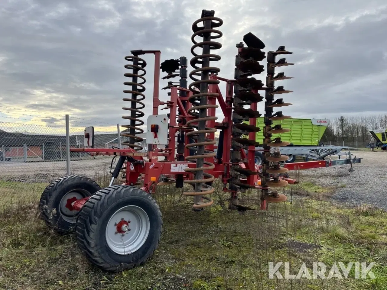 Billede 3 - Tallerkenharve SMS 6 meter med pakvalse