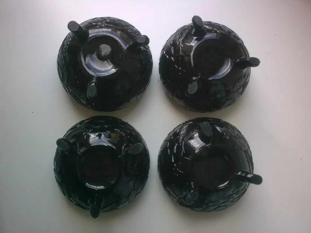 Billede 6 - Black Rose glasskål on a Friday RETRO sort service