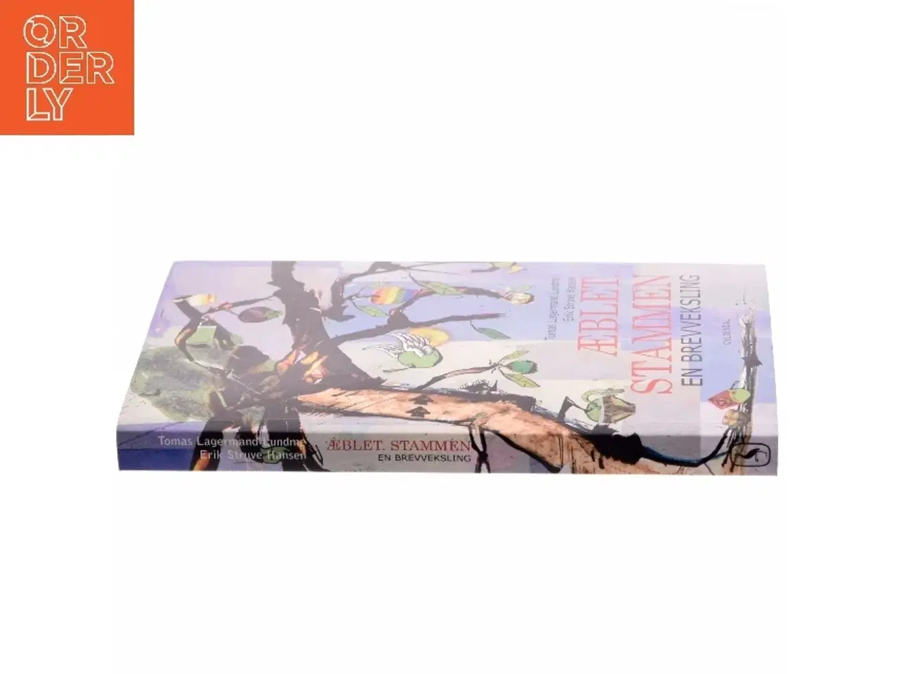 Billede 2 - Æblet - stammen : en brevveksling af Tomas Lagermand Lundme (Bog)