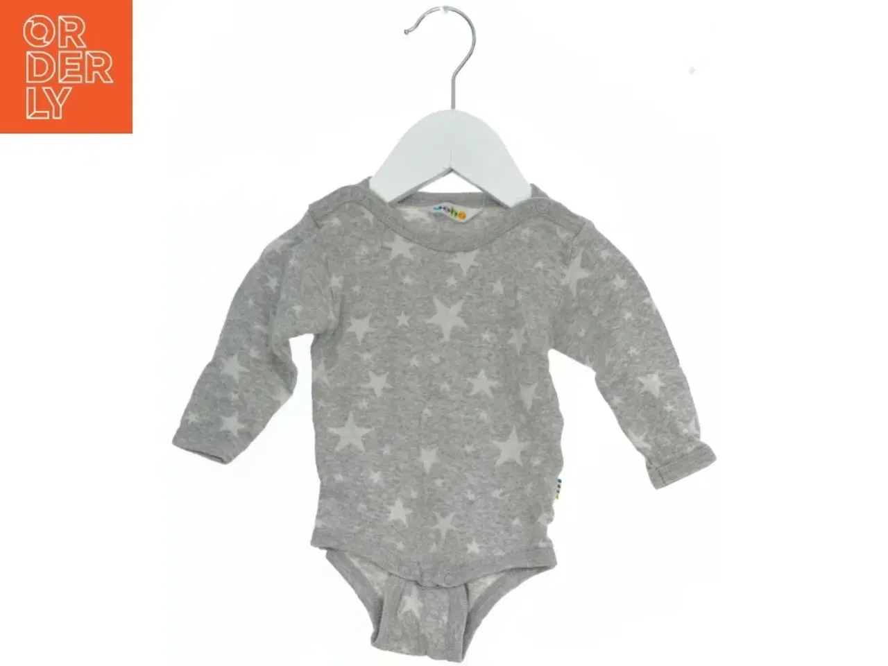 Billede 1 - Grå bodystocking med stjernemønster fra Joha (str. 62)