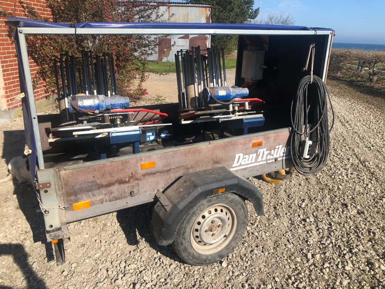 Billede 2 - Skydevogn med 2 maskiner