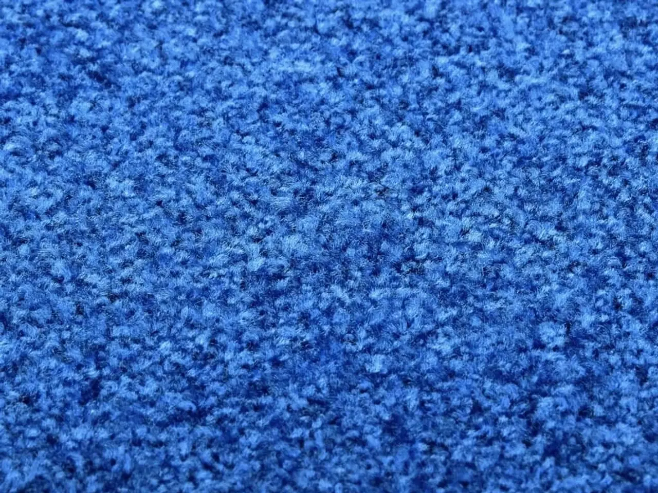 Billede 2 - Vaskbar dørmåtte 90x150 cm blå