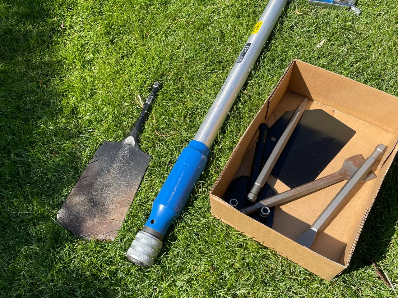Billede 1 - Trykluft spade med tilbehør 