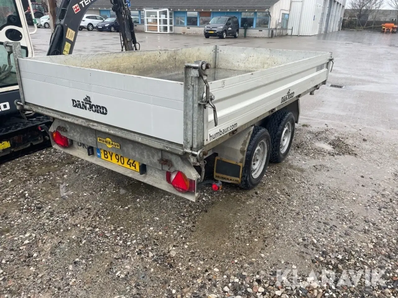 Billede 5 - Tiptrailer Humbaur HTK 3500 med slisker