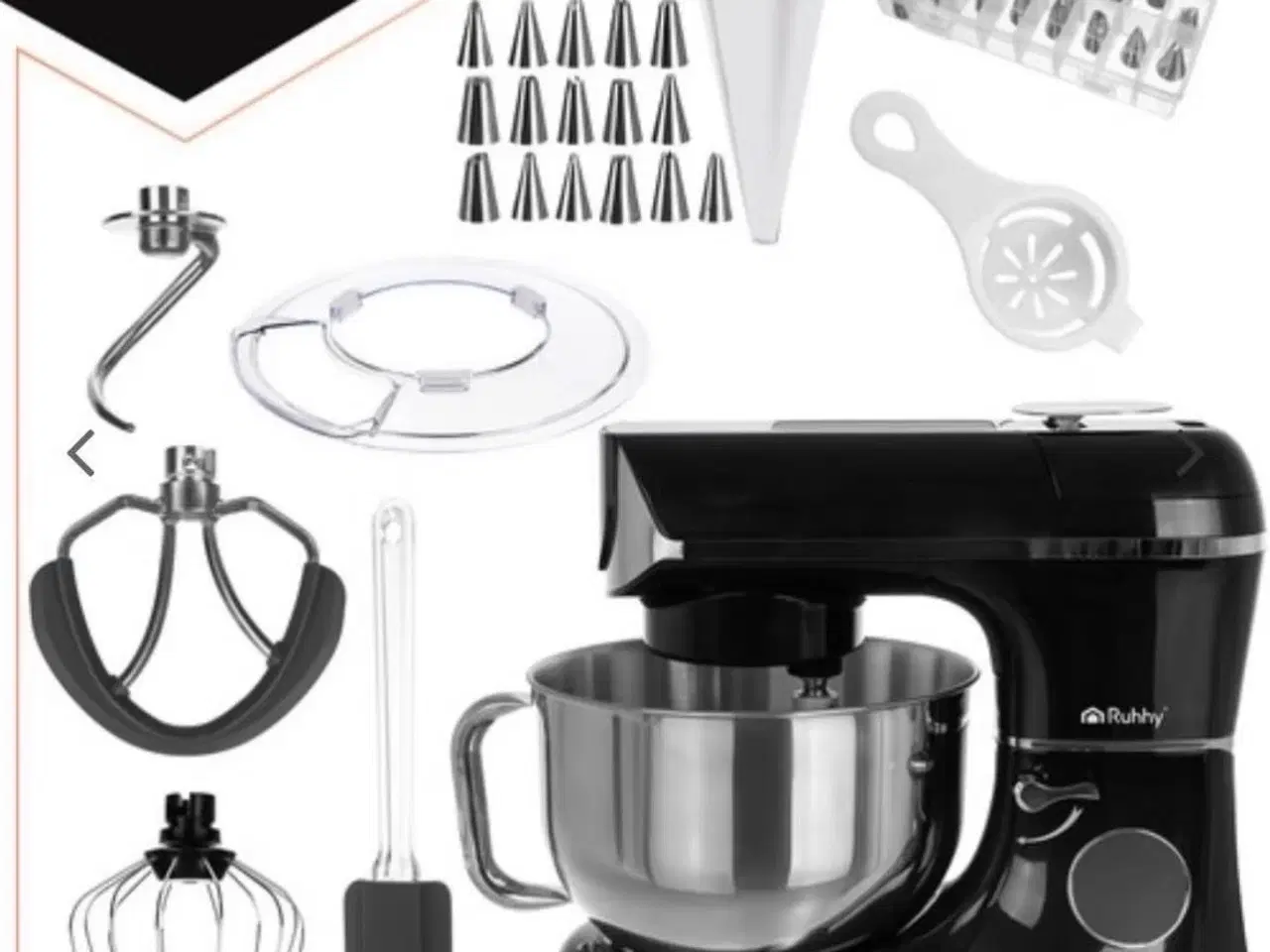 Billede 2 - Røremaskine med varme i skål