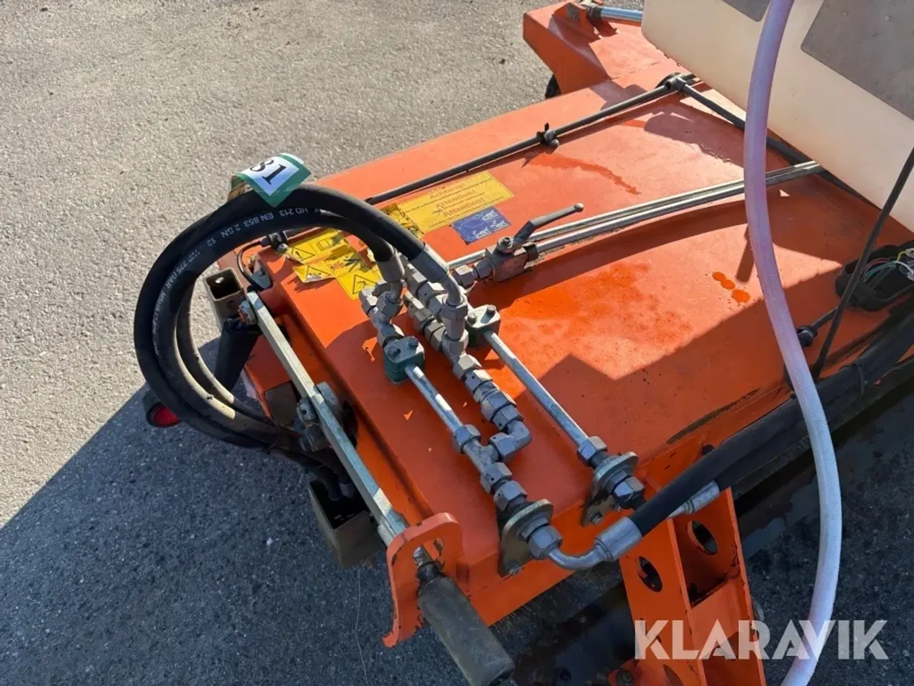 Billede 9 - Kost Tuchel Profi 660-230 med vand og opsamling