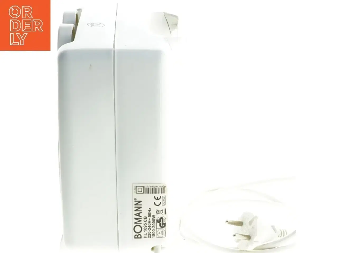 Billede 2 - Bomann varmeblæser fra Bomann (str. 23x25x10 cm)