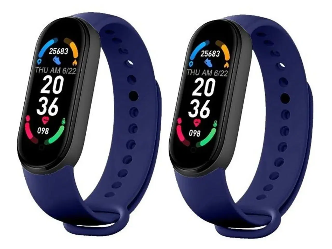 Billede 1 - 2 stk. Motionsure, blå.