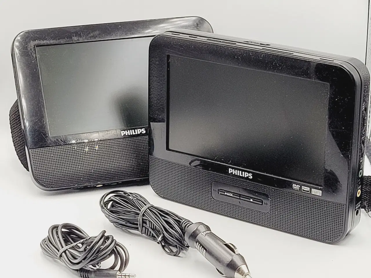 Billede 1 - ⭐️· Philips PD7022 Bærbart DVD Sæt med Biloplader