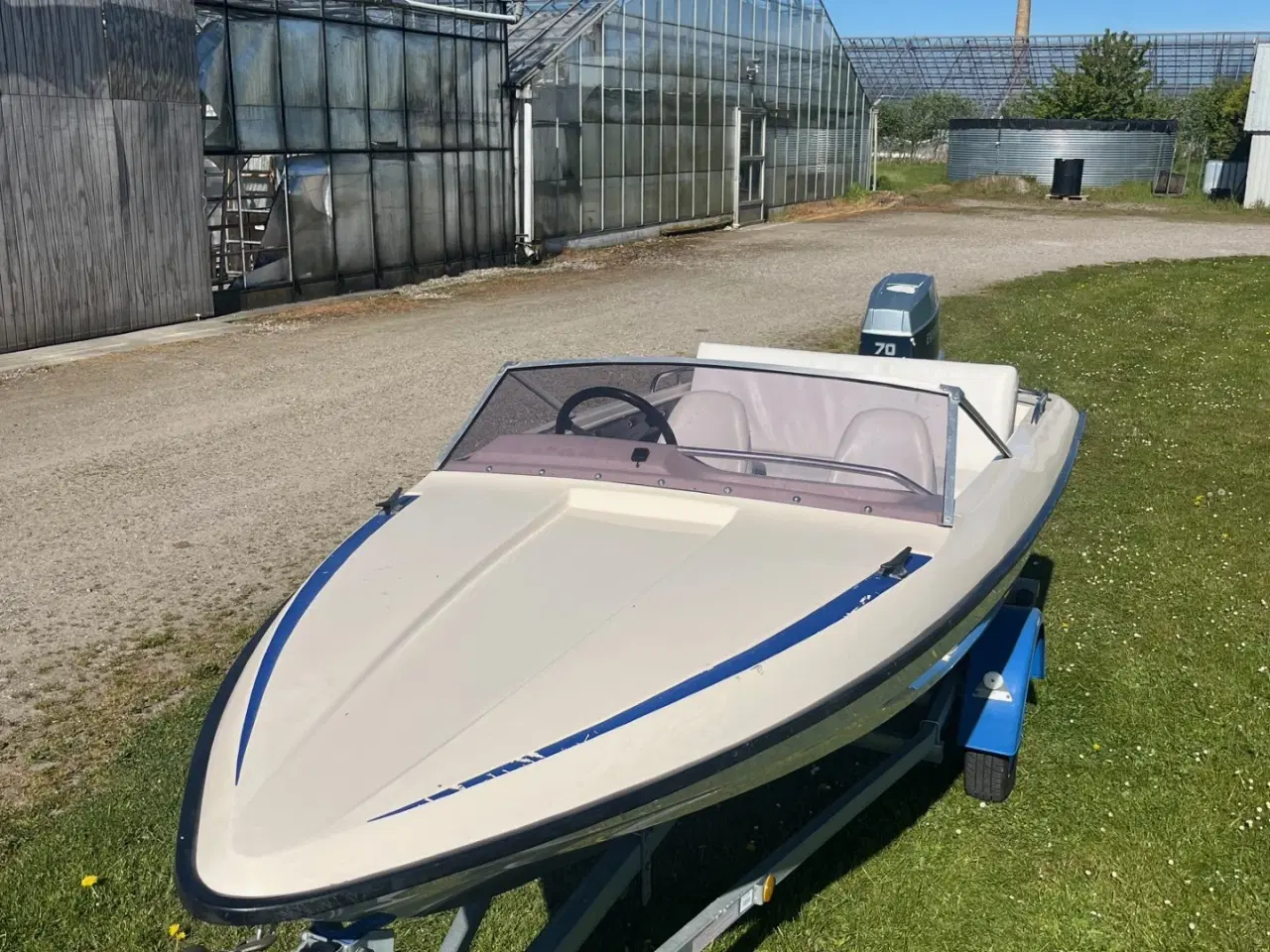 Billede 8 - Speedbåd Fletcher med bådtrailer 70 hk