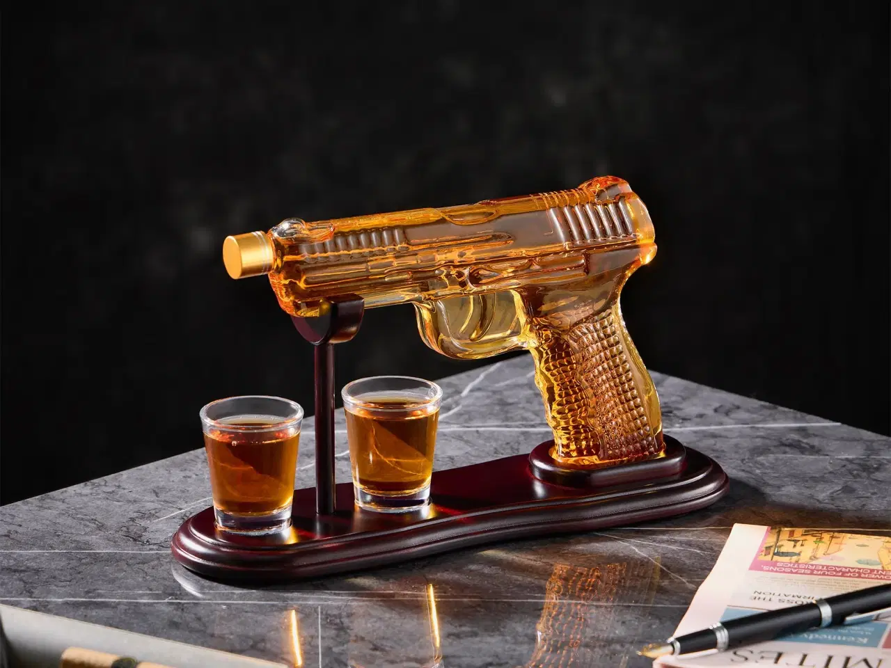 Billede 3 - Glas pistol til alkohol 