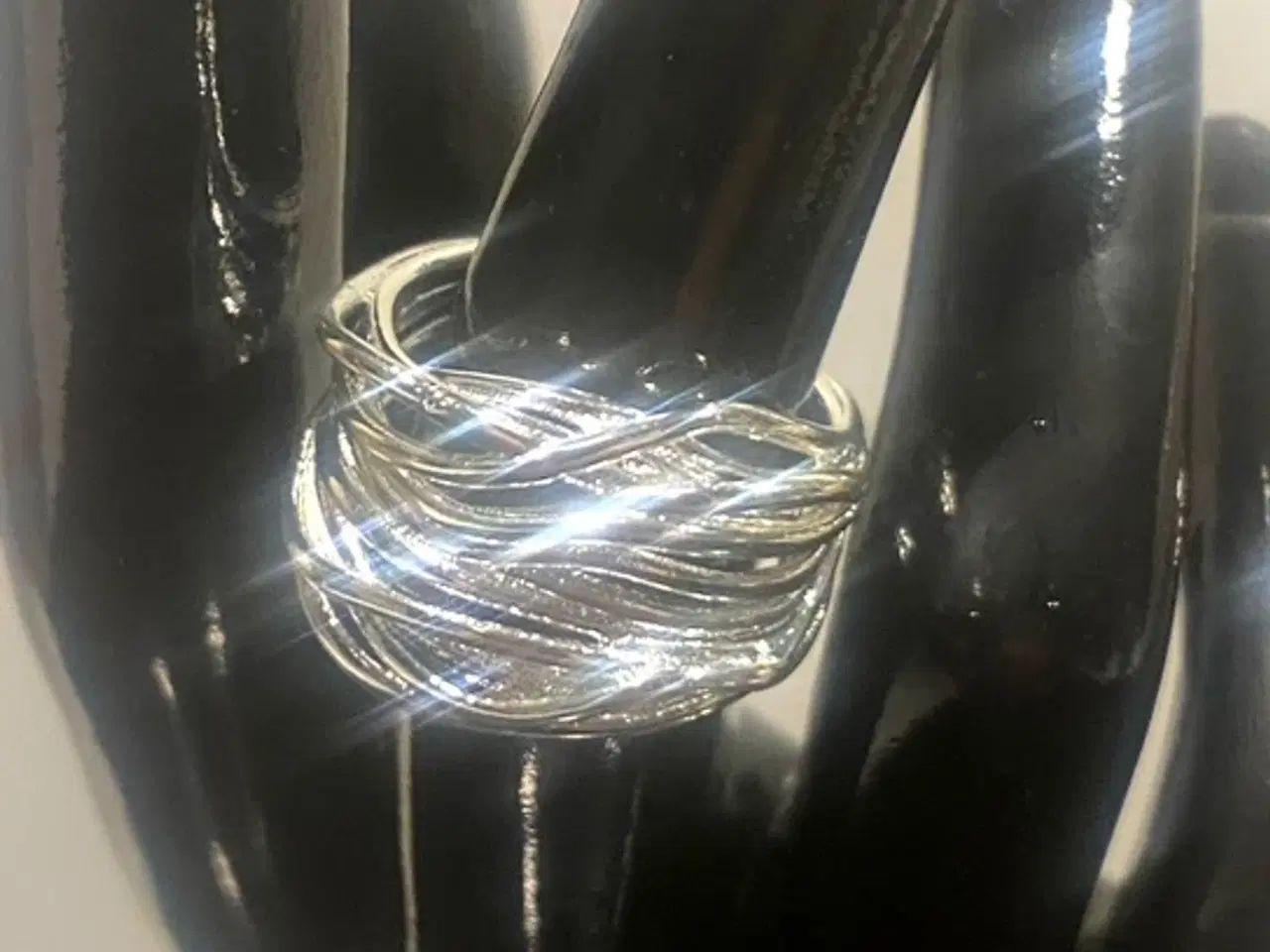 Billede 1 - * Sterlingsølv; Smuk wrap-fingerring