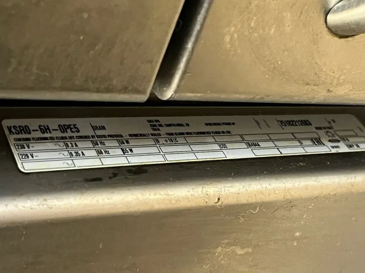 Billede 3 - Underbordskøler GRAM KSR0-6H-0PE5