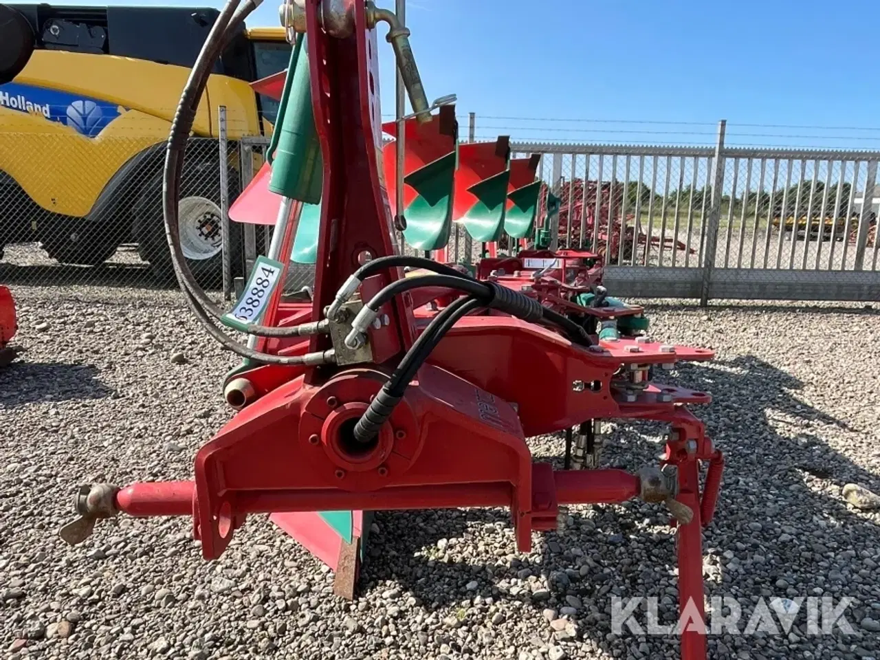 Billede 9 - Plov 4 fuet vendeplov Kverneland Kk 150 S-100 variomat 12-20 tommer hydraulisk variabel fugebredde