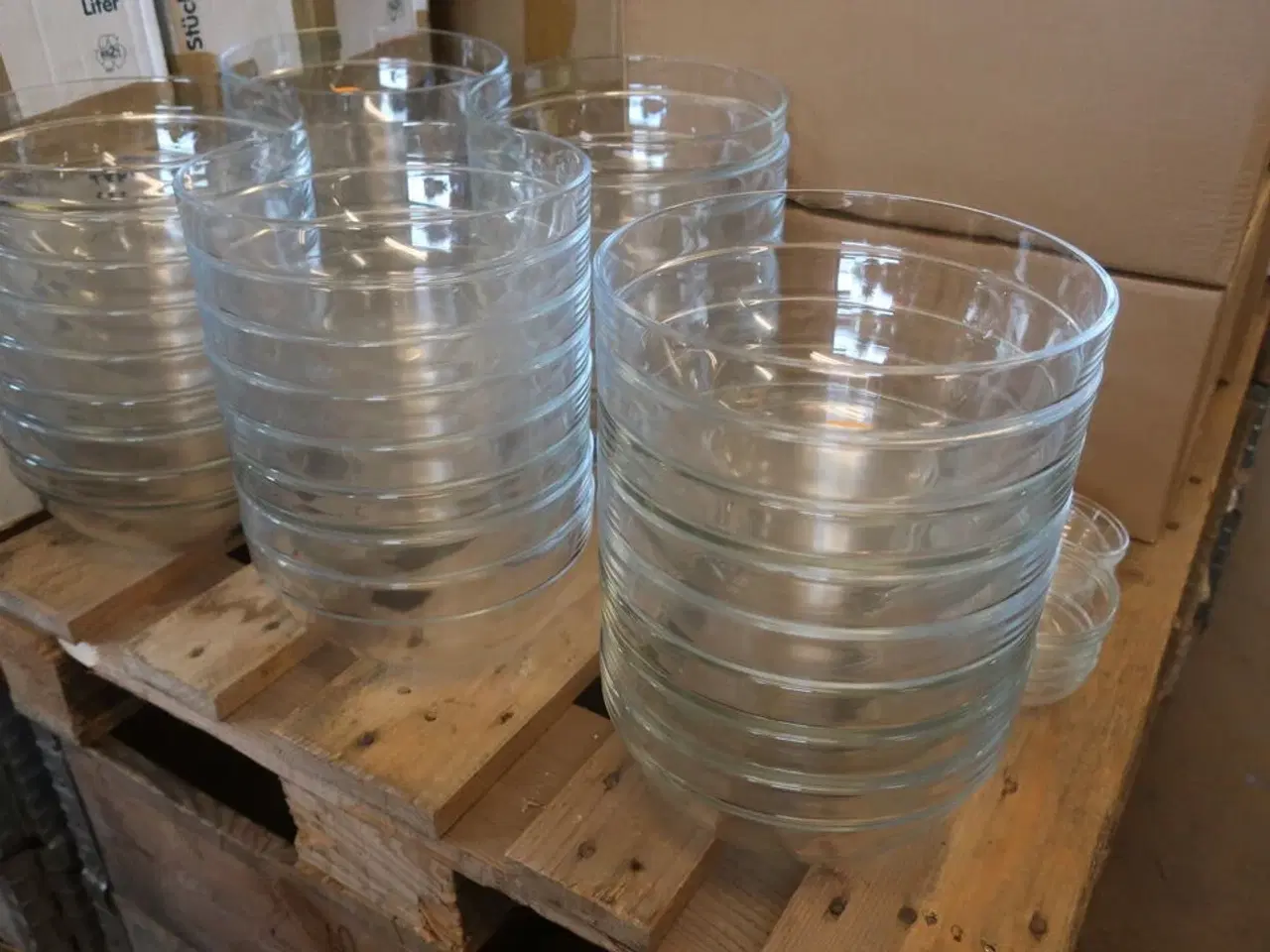 Billede 3 - Ca. 40 glasskåle bl.a. Ø23 cm