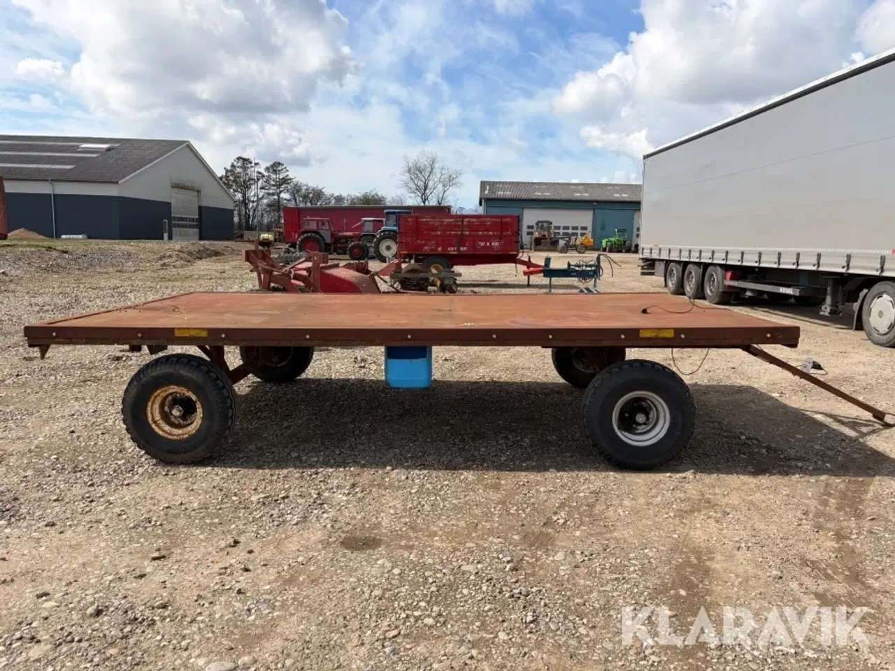 Billede 4 - Halmvogn med bremser