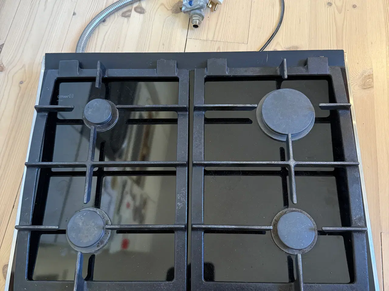 Billede 1 - Siemens gaskogeplade (sort glas)