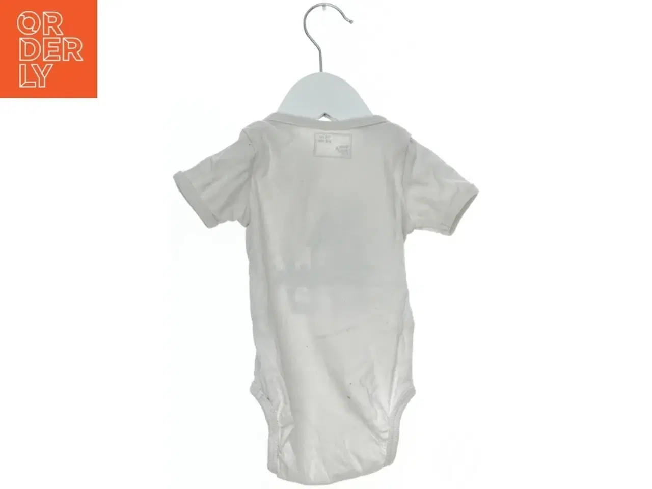 Billede 2 - Hvid bodystocking med spøgelseshus fra Mads & Mette (str. 74)