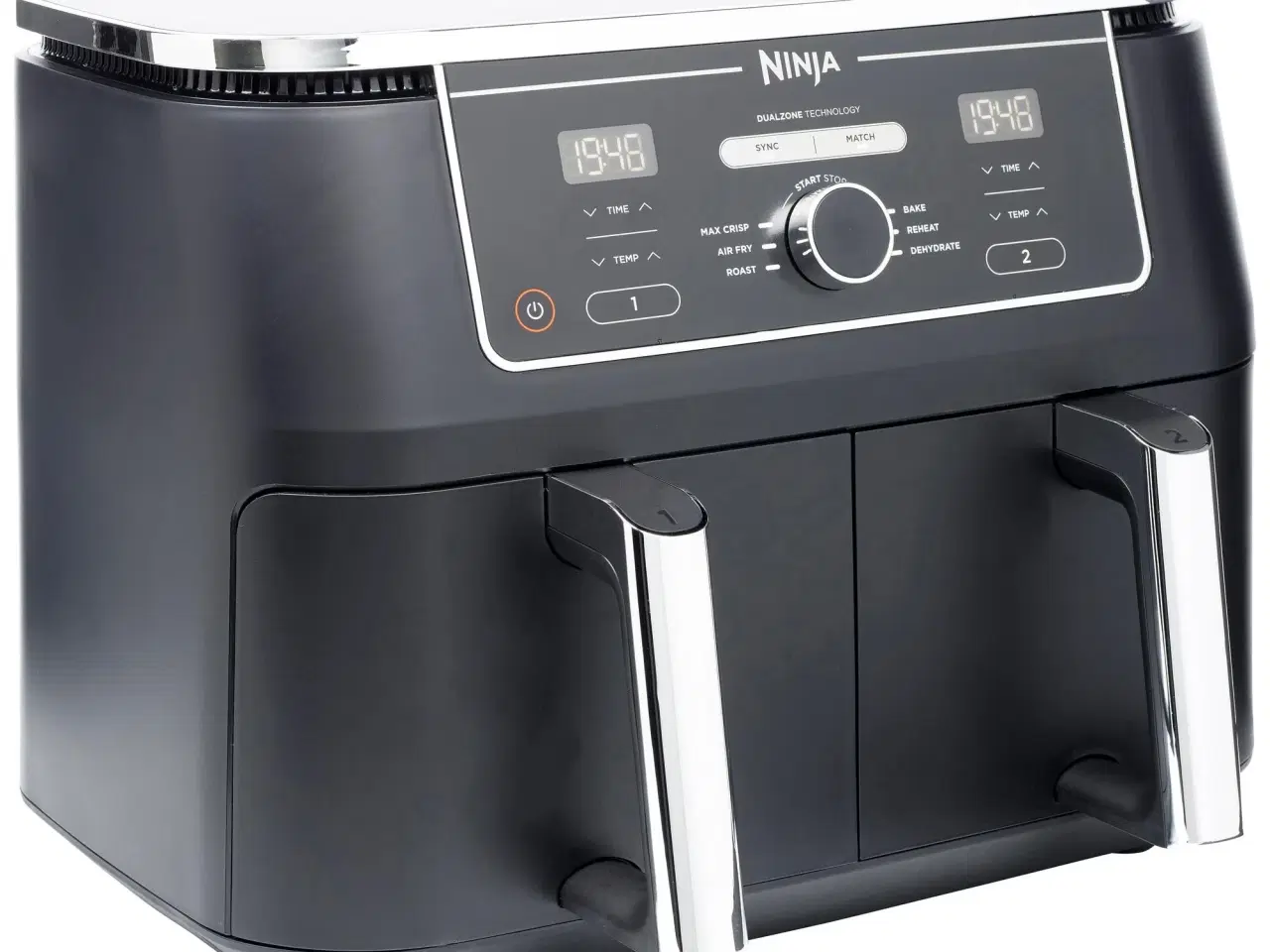 Billede 4 - Airfryer Ninja Foodi MAX Dual Zone AF400EU 9,5 l – sort