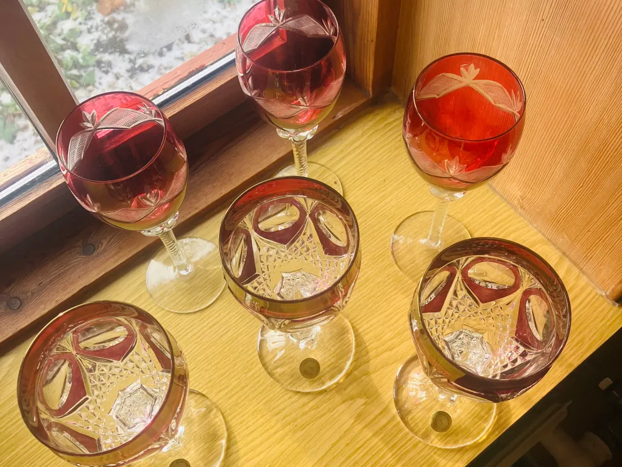 Billede 2 - Bøhmisk krystal glas