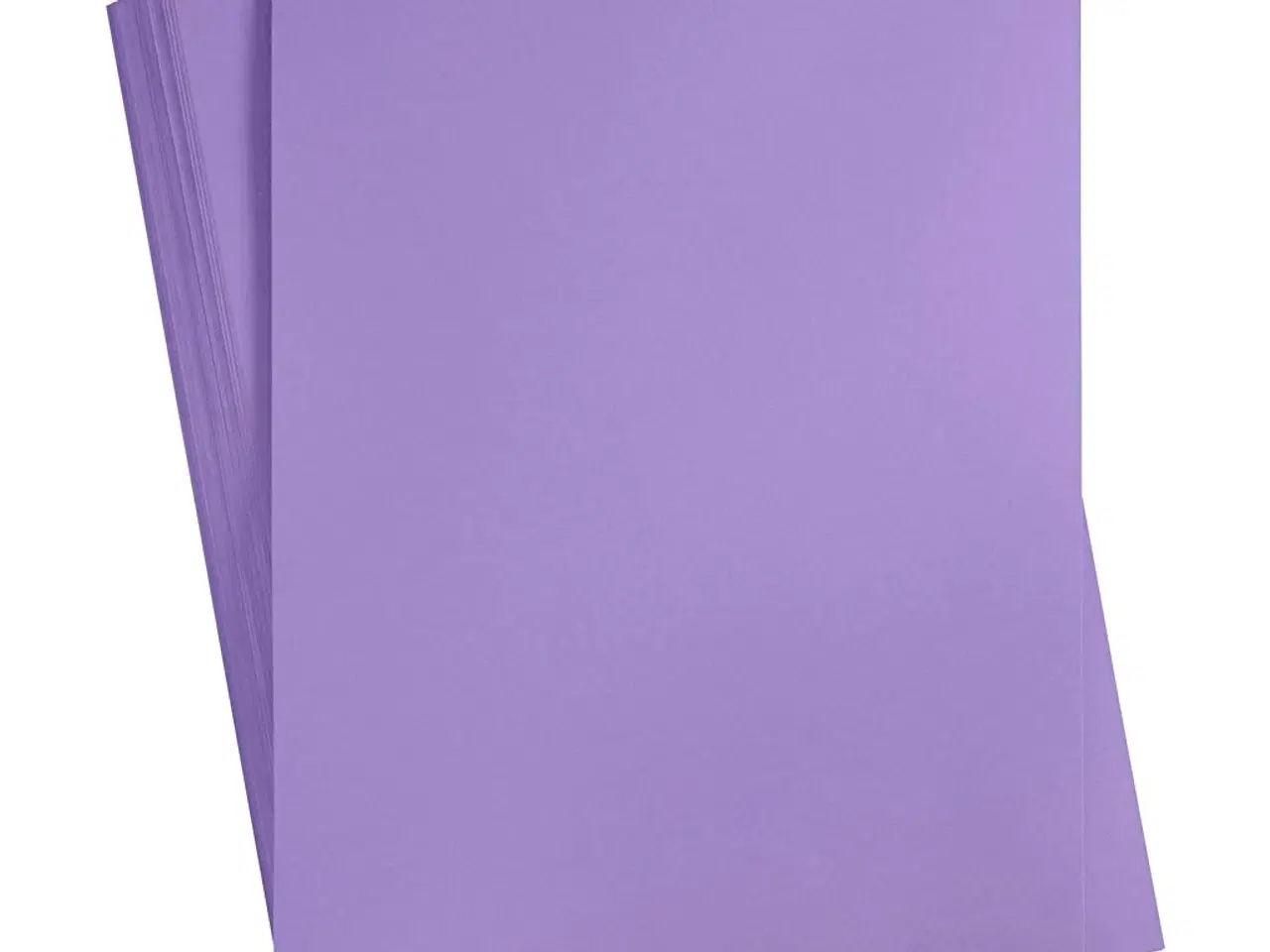 Billede 1 - Lilla A2 Karton 180 g - 100 ark til kreative projekter