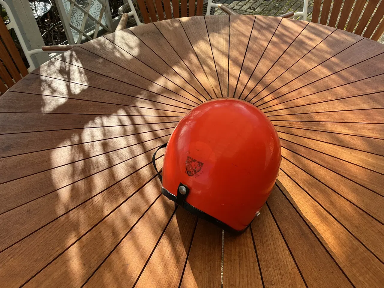Billede 3 - Polle styrthjelm retro / gammel 