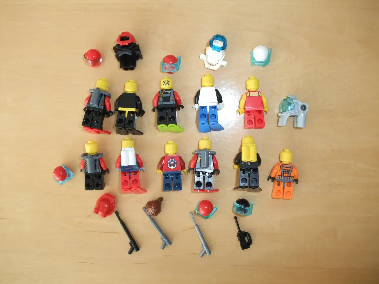 Billede 5 - Lego Diver/Dykker Figurer