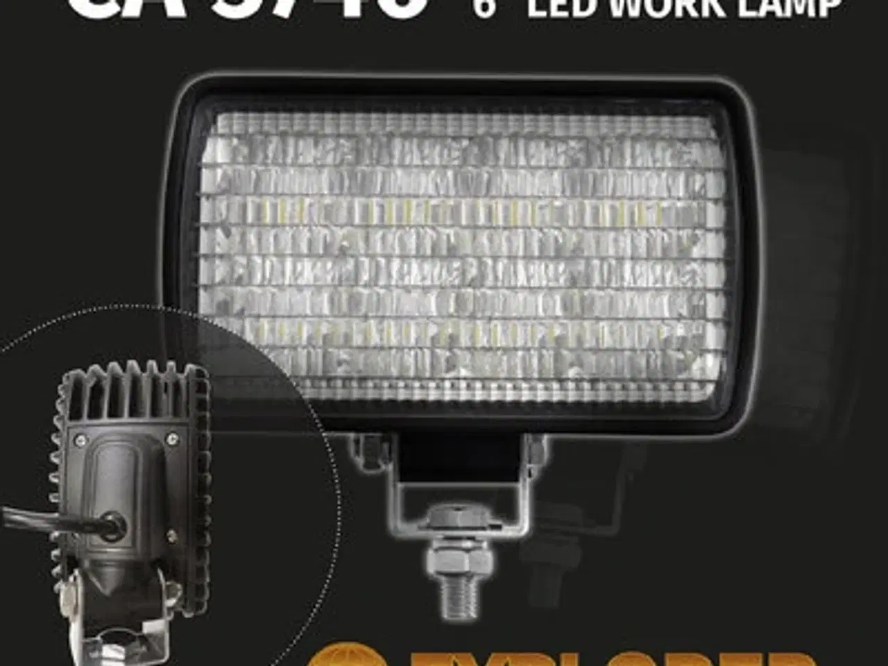 Billede 2 - 40W LED arbejdslamper 12-28V
