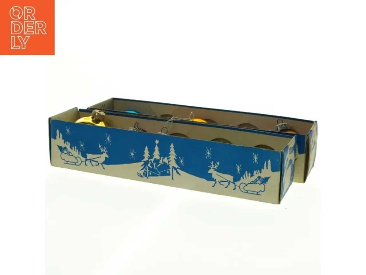 Billede 2 - Vintage juletræskugler (str. 4-5 cm)