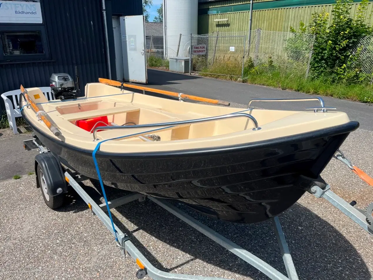 Billede 4 - SeaExplorer 420 med 15hk Mariner og bådtrailer