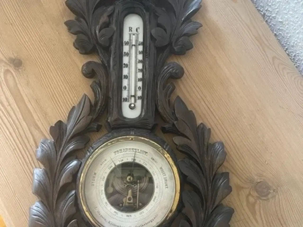 Billede 1 - Antikt barometer