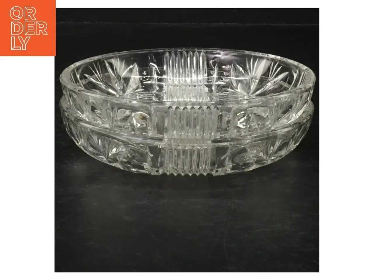 Billede 2 - Glaskrystal assietter (str. Ø. 14,5 cm)