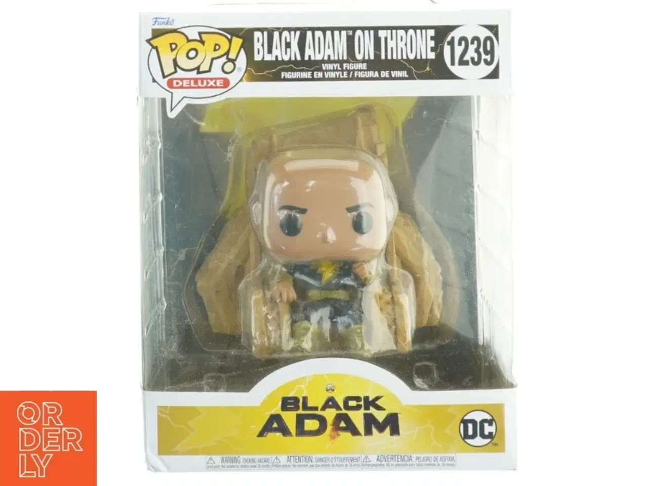 Billede 1 - Funko Pop! Deluxe figur - Black Adam på trone fra POP (str. 20 x, 16,5 cm)