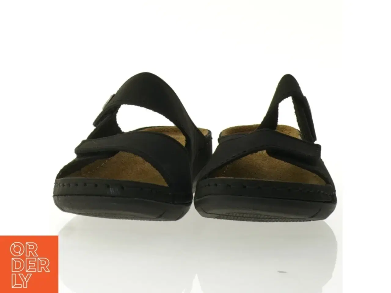 Billede 4 - Tamaris sorte læder sandaler fra Tamaris (str. 40)