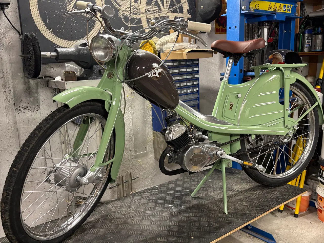 Billede 3 - Veteran knallert 1957