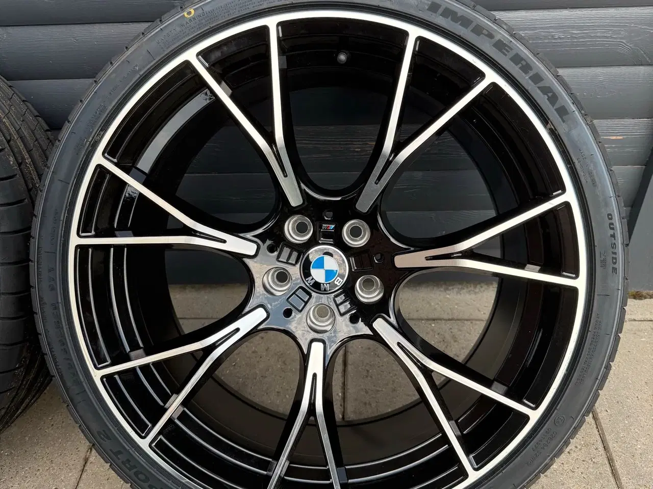 Billede 3 - 20” BMW Alufælge kombisæt med sommerdæk 5x112