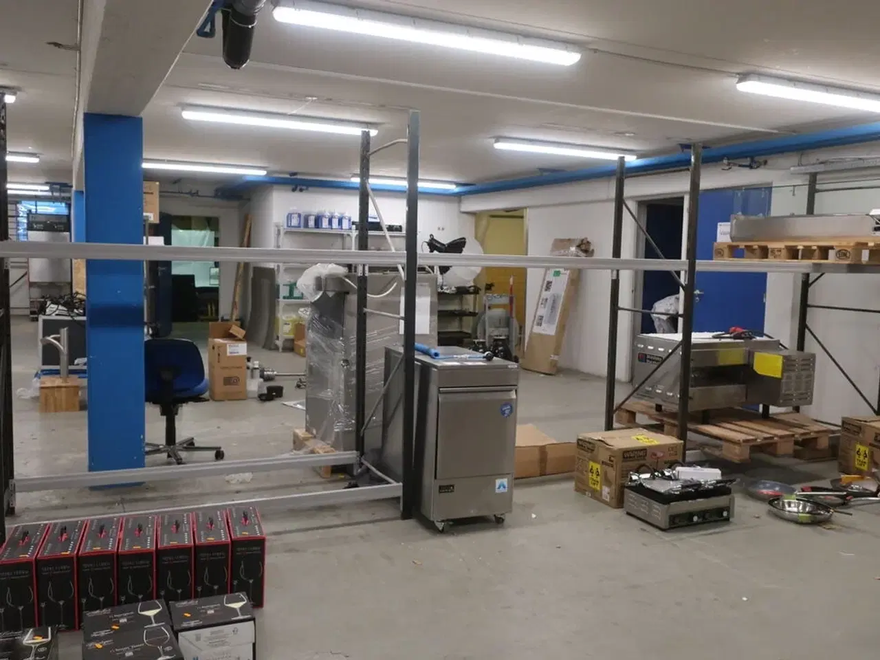 Billede 2 - 3 fag pallereoler uden indhold