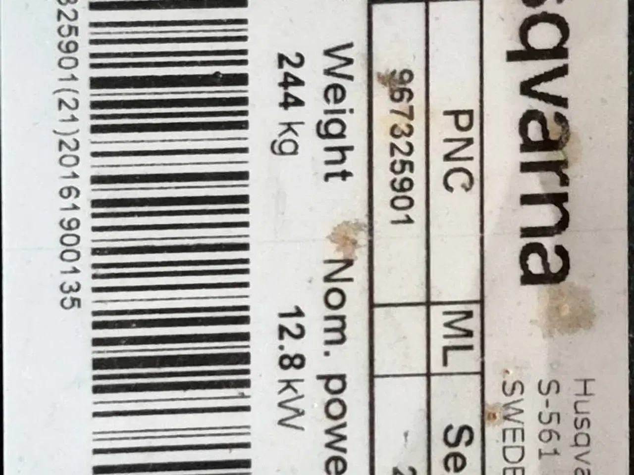 Billede 9 - Husqvarna 214tc 2016