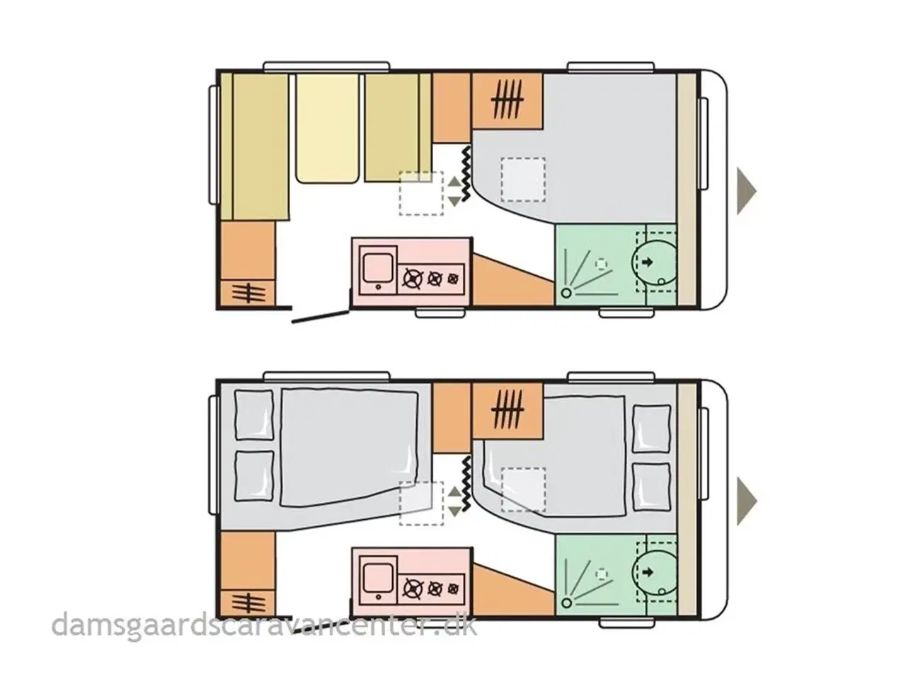 Billede 7 - 2021 - Adria Altea 432 PX   Fransk seng-Gulvtemp.-Mover-Tagmarkise
