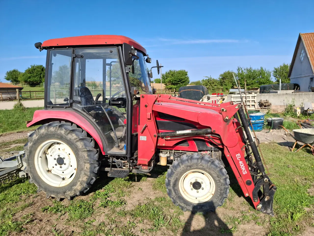 Billede 3 - Lille traktor med frontlæsser