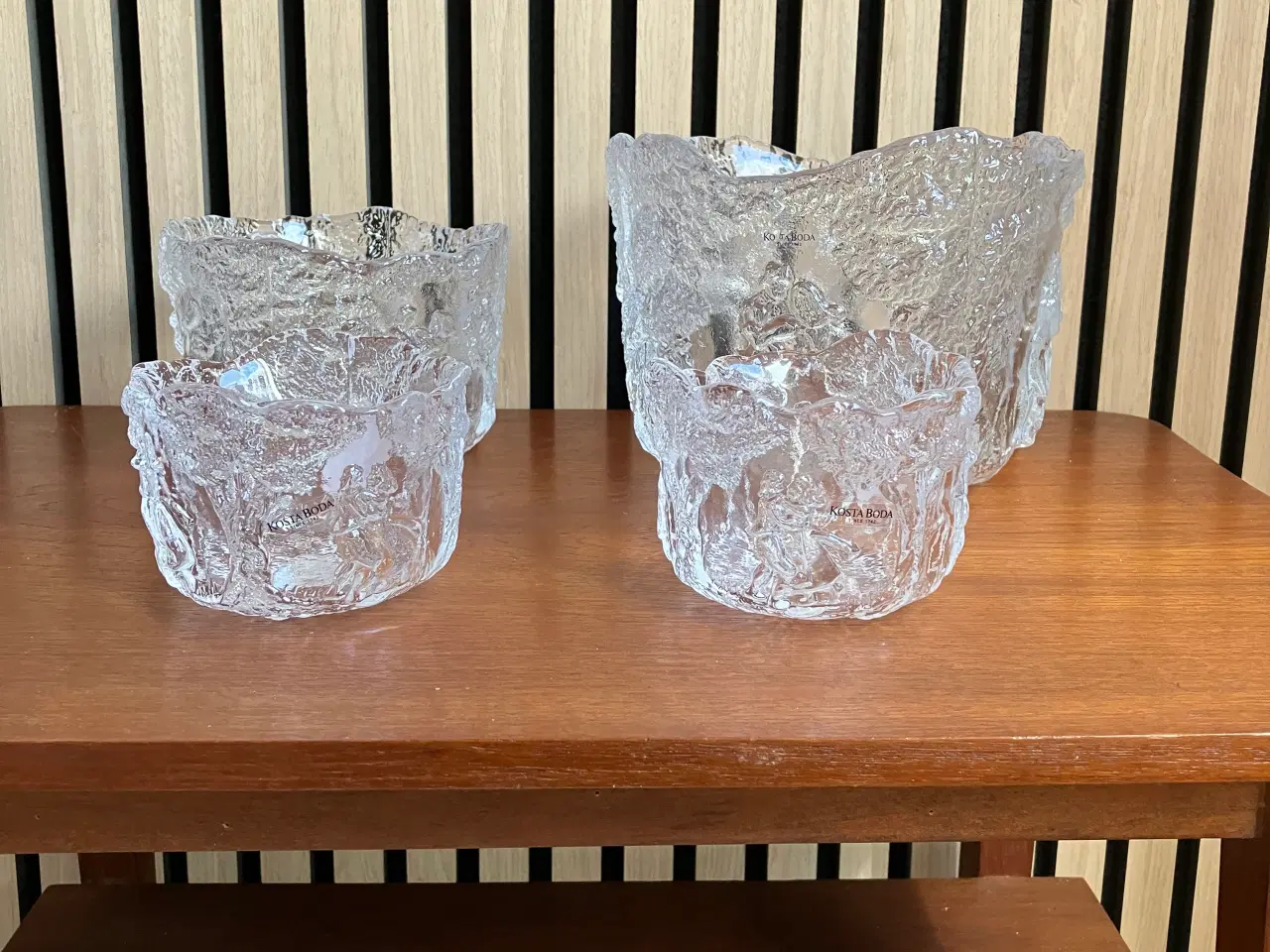 Billede 1 - Smukke Kosta Boda glasskåle