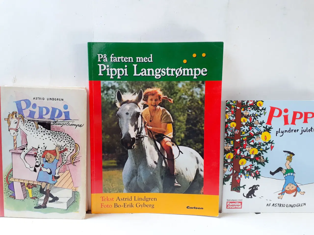 Billede 1 - 3 stk. Pippi Langstrømpe Bøger