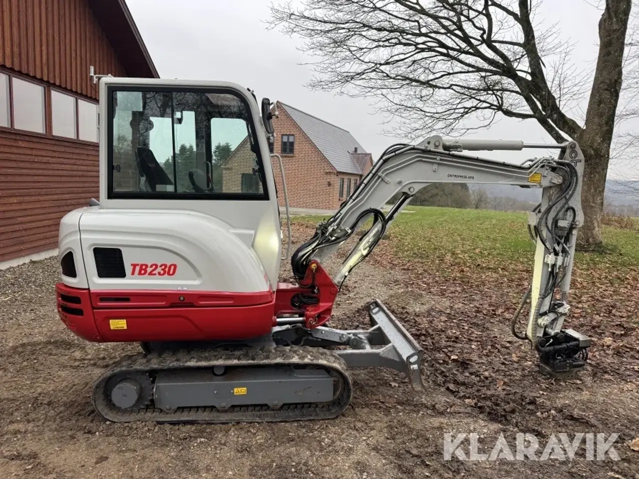 Billede 4 - Gravemaskine Takeuchi TB230 med rotortilt