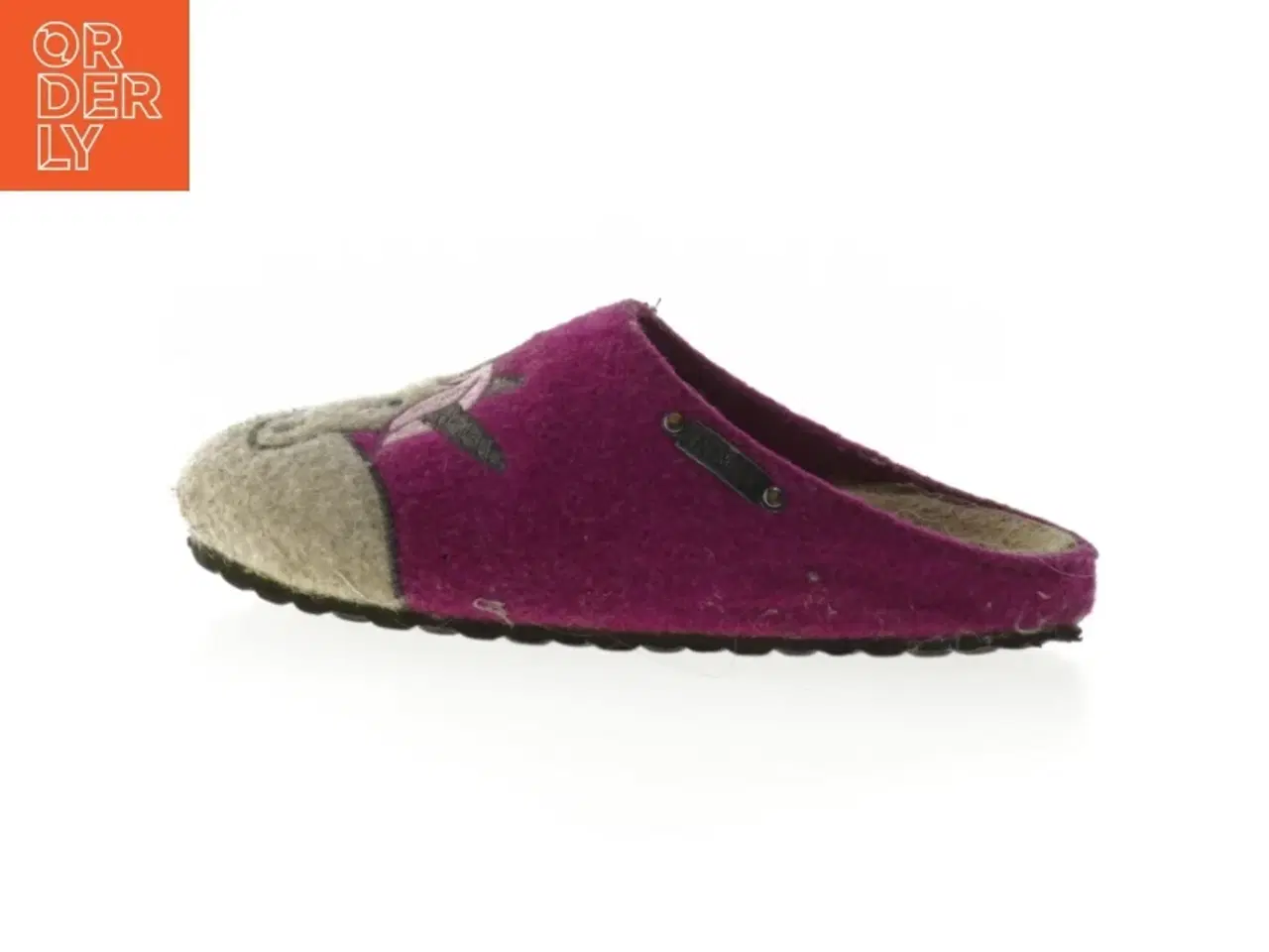 Billede 1 - Børne-slippers str. 31 med enhjørning motiv fra Lindenbaum (str. 31 )