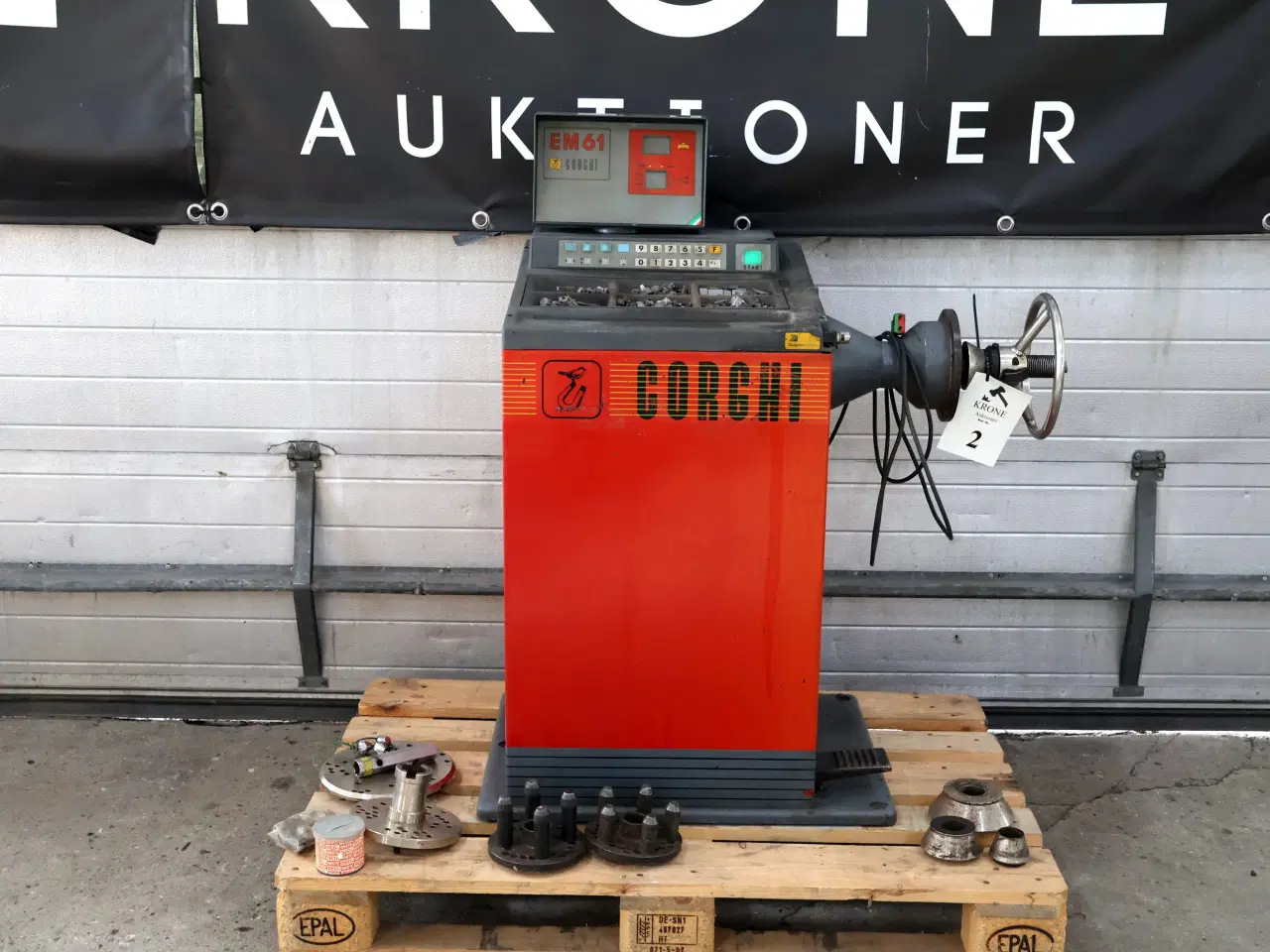 Billede 1 - Corghi EM61 Hjulafbalanceringsmaskine