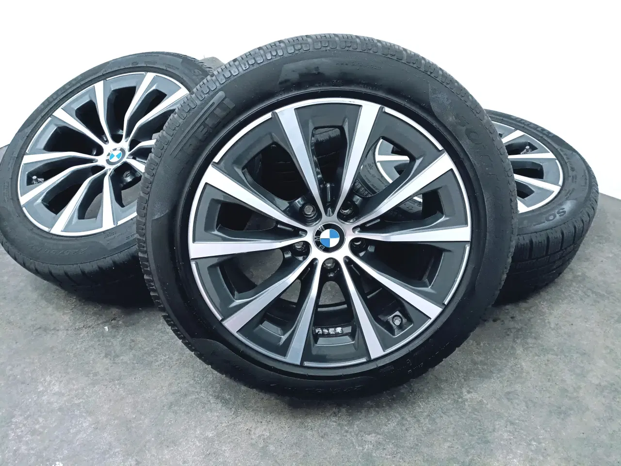 Billede 6 - 5x112 17" ET30 nav 66,6ø BMW vintersæt inkl.TPMS