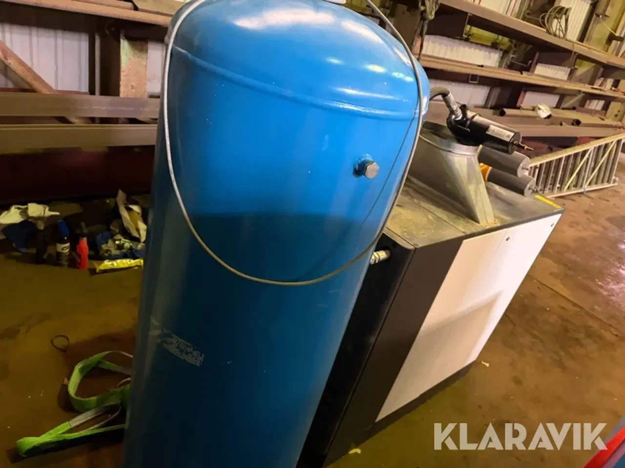 Billede 3 - Skruekompressor Bottarina KSV 11 med tank og filter