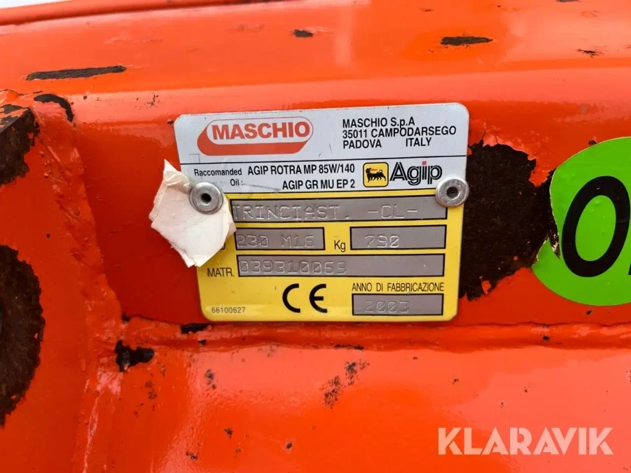 Billede 5 - Slagleklipper Maschio 230 M16