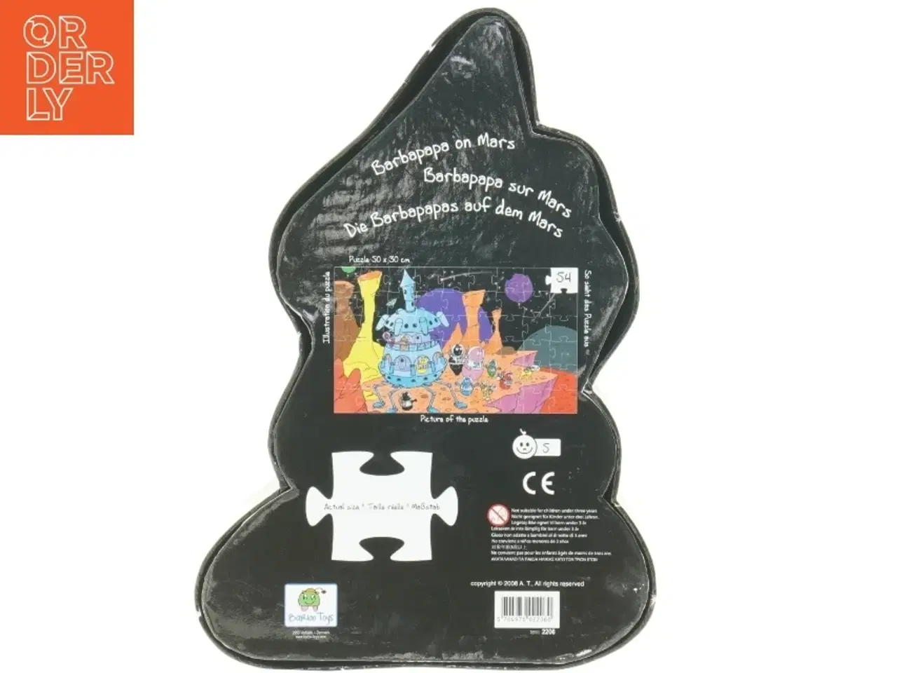 Billede 2 - Barbapapa puslespil fra Barbapapa (str. 50 x 30 cm)